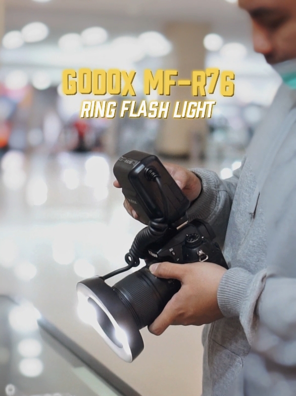 Yeay! Mas Adi Nugraha baru aja upgrade skill fotografi dentalnya nih di MitraKamera! 🤩 Order Godox MF-R76 Ring Flash Lighting utk kebutuhan foto dentalnya makin ciamik dan detail! lighting ini cocok banget nih buat foto makro juga lho, Terima kasih banyak mas, sudah order merapat ke MitraKamera! #GodoxMFR76 #RingFlash #CustomerTesting #MitraKamera