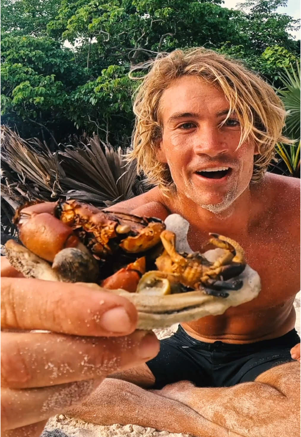 Replying to @Almy Mark  Eating ONLY What I Catch With my Knife #survival #fish #fishtok #survivaltips #foryoupage #fyp #fishinglife 