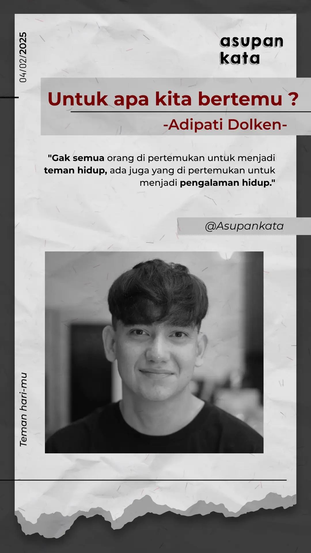 #adipatidolken #quotes #quotestory #quotesaesthetic #reminder #reminderislamic #remindertomyself #self #selflove #SelfCare #puisi #puisikata #puisicinta #asupankata #temanharimu #fyp #fypシ゚