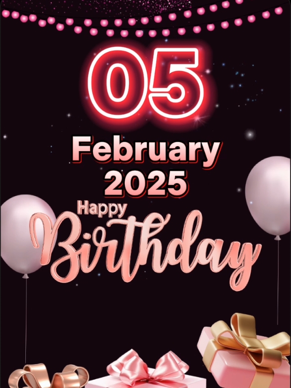 #CapCut birthday template 5 February 2025 #birthday #happybirthday #happybirthdaytoyou #happybirthdaywishes #birthdaytemplate #february #hbdtoyou #special #viral #trend #fypシ゚ #2025 #hbd 