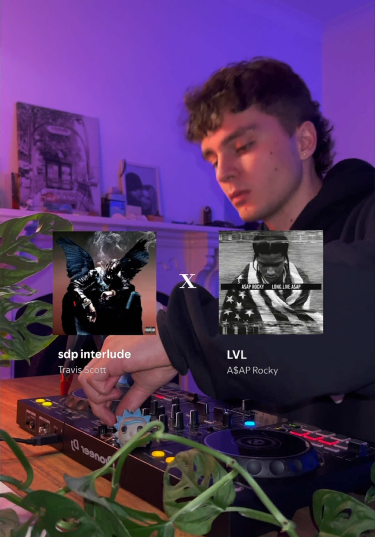 sdp interlude x lvl 🌪️ #travisscott #sdp #asaprocky #lvl #trendingsongs #dj #mashup 