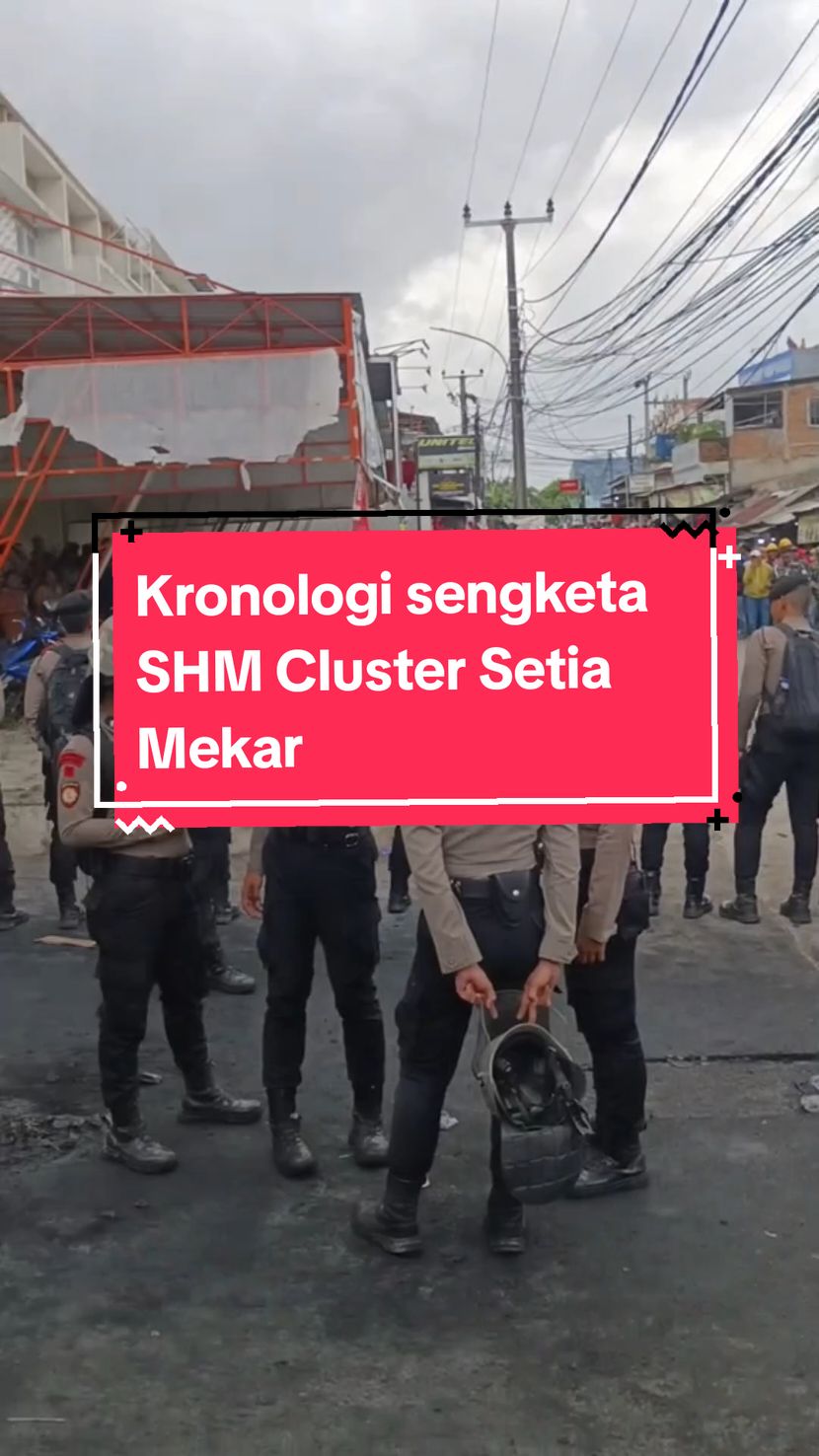 Kronologi sengketa SHM Cluster Setia Mekar. #warga #tolak #eksekusi 