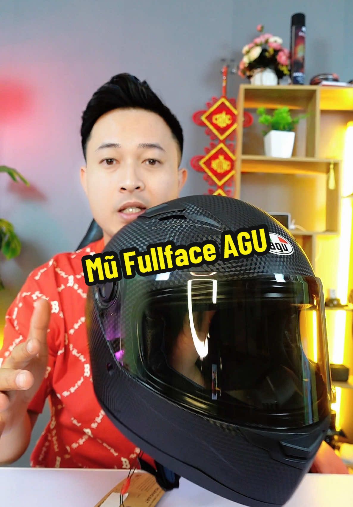 Mũ bảo hiểm fullface AGU đang trợ giá chỉ hơn 200k #mubaohiemfullface #mubaohiemdiphuot #mubaohiem #xuhuong #muataitiktok #nhanuytin88 