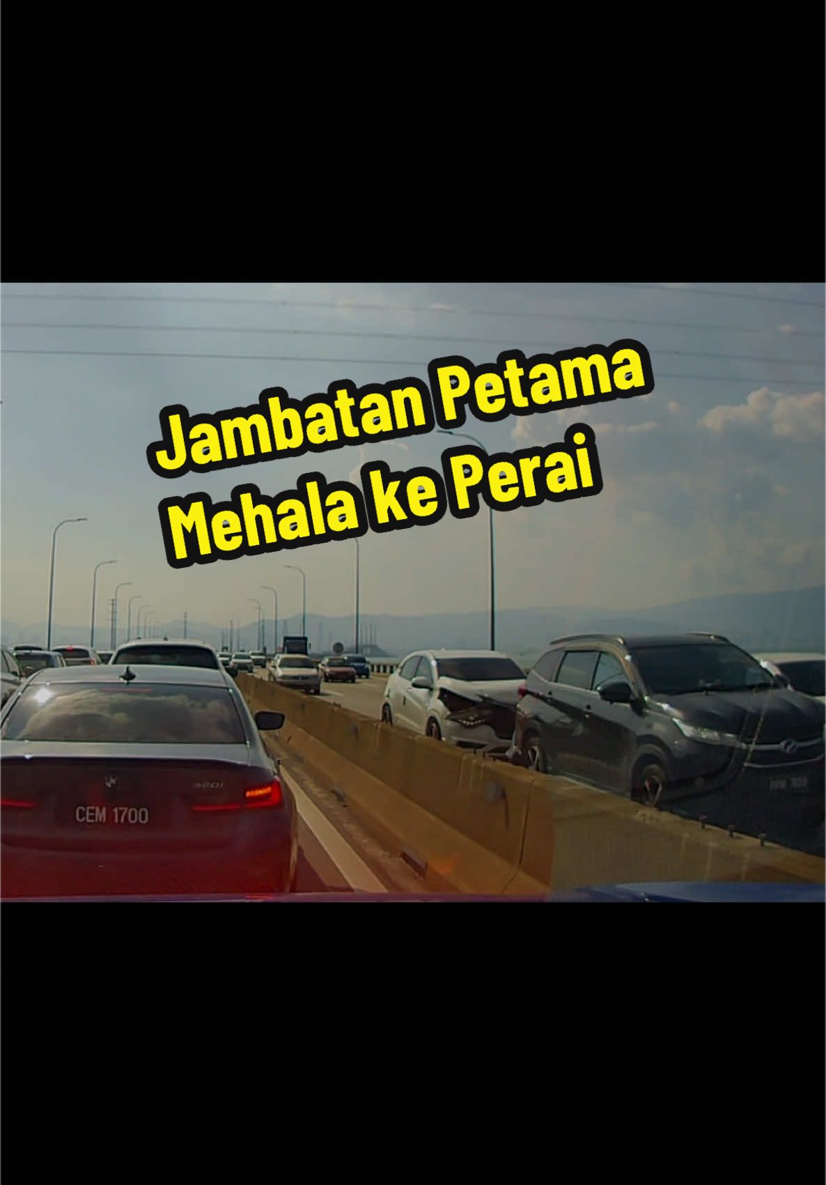 Semoga dipermudahkan urusan mereka. #70mai #70maidashcam #kemalangan #jambatanpulaupinang 