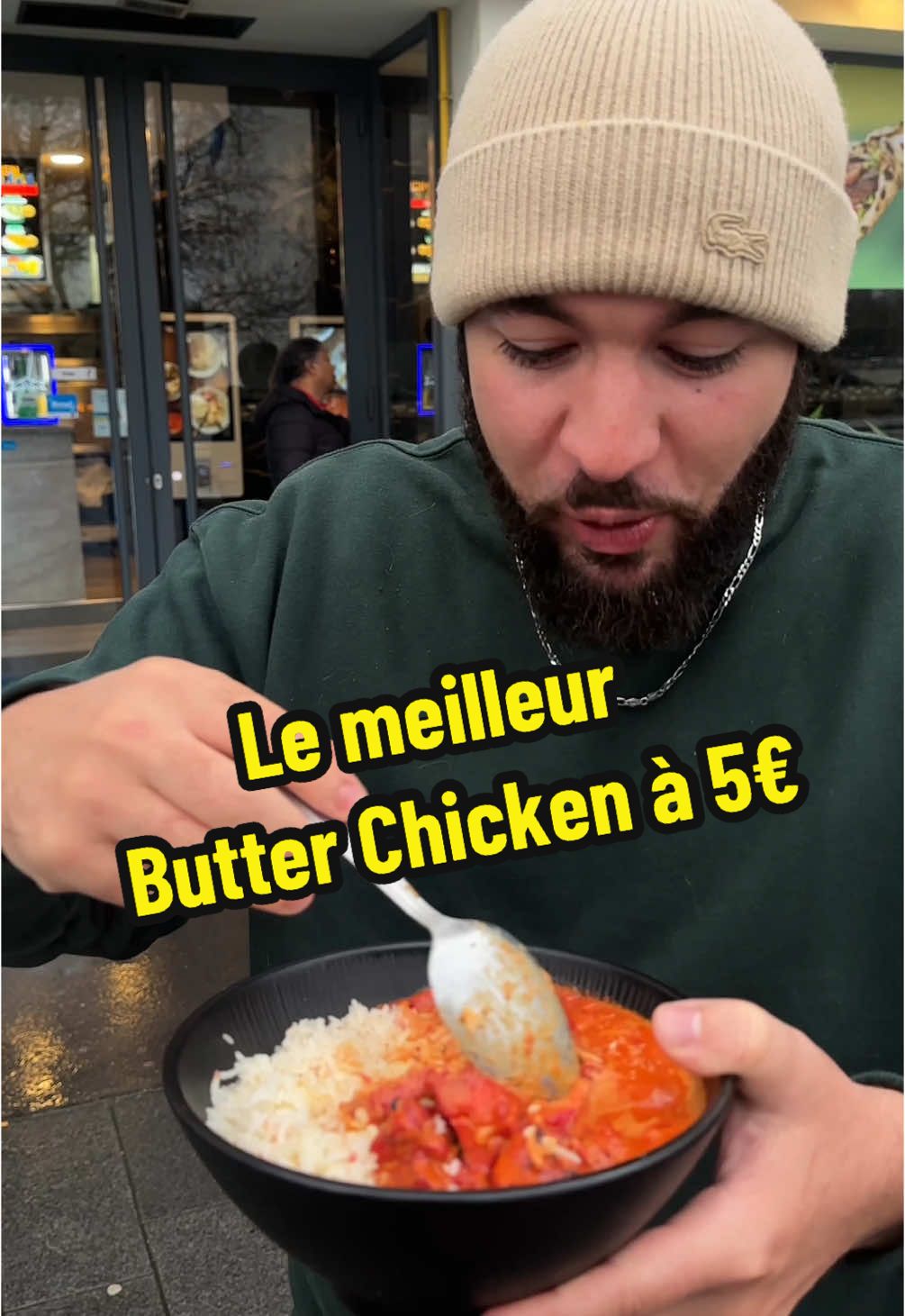 Le meilleur Butter Chicken à 5€ !? 👉Pendant tout le mois de février à 5€ au lieu de 10€  Tous les jours à partir de 14h jusqu’à 2h du matin sous présentation de cette vidéo chez @golden fried chicken  *limité à 1 par personne  Offre disponible dans leur restos  : 📍73 Quai Panhard et Levassor Paris 13  📍2 Rue de Patay 75013 Paris (le tour 1er) 📍72 avenue Jean Jaures 93500 Pantin (jamais testé)   🌙 Halal . Collaboration commerciale ✨