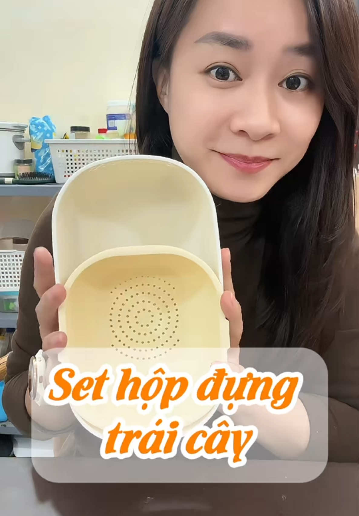 Mình phải lan toả set hộp đựng trái cây này ngay mới đượcccccc quá tiện quá xinh 🥰 #hopdungtraicay #sethopdungthucpham #tienichgiadinh #taphoabacha 