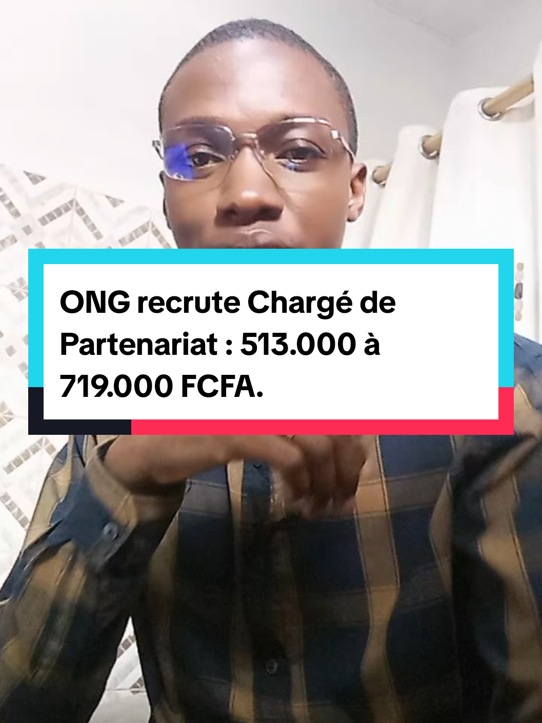 ONG recrute Chargé de Partenariat : 513.000 à 719.000 FCFA #macarrierepro #recruitment #cv vous avez besoin d'un CV professionnel écrivez-nous sur WhatsApp au 07 05 28 24 55