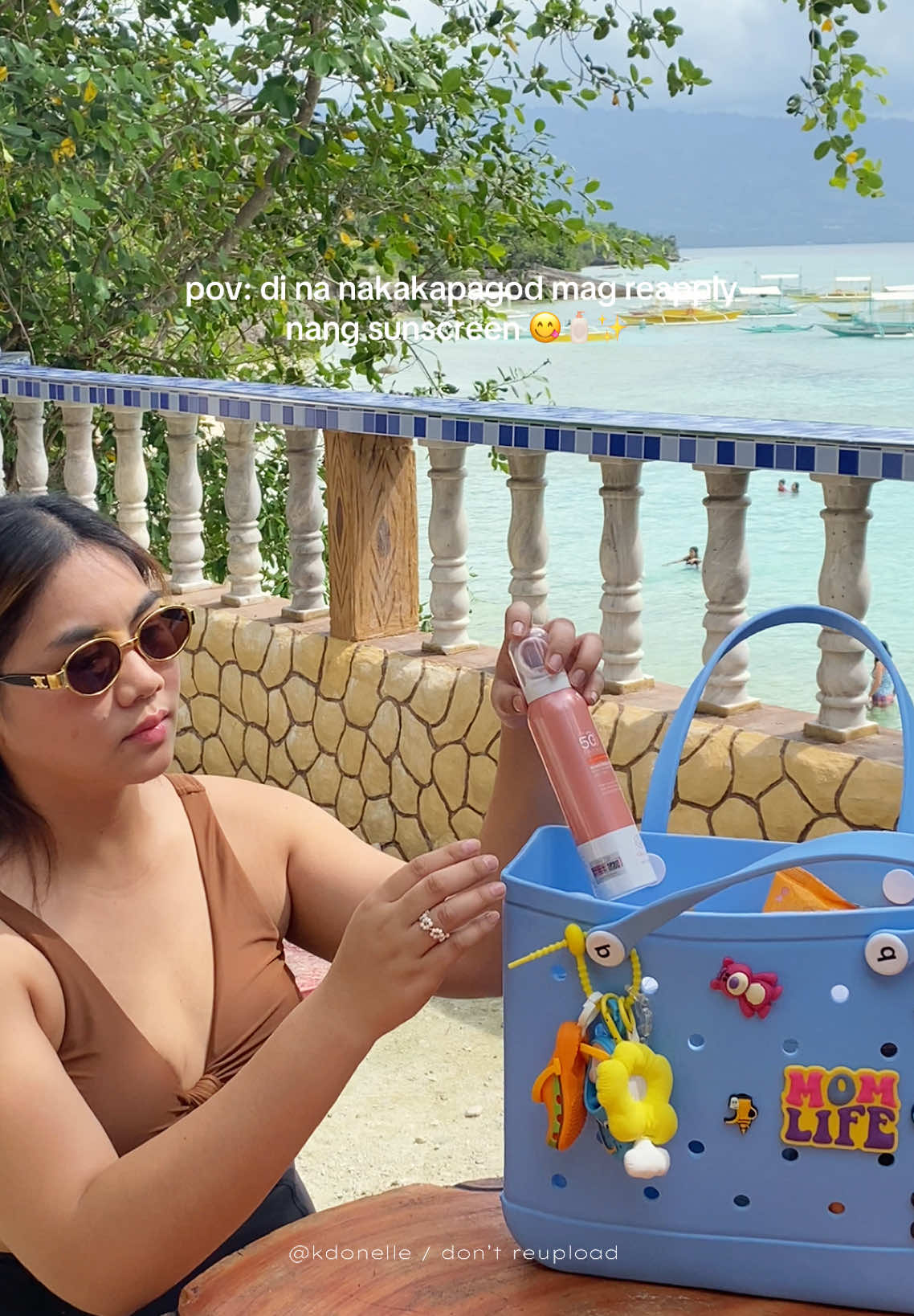 wala ka pang ganito na sunscreen? With spf 50+ pa+++ to bestie ☀️🧴 kahit dawin mong bff ang sun walang maghahapdi 😛💯 #glo21sunscreen #sunscreen #sunscreenspray 