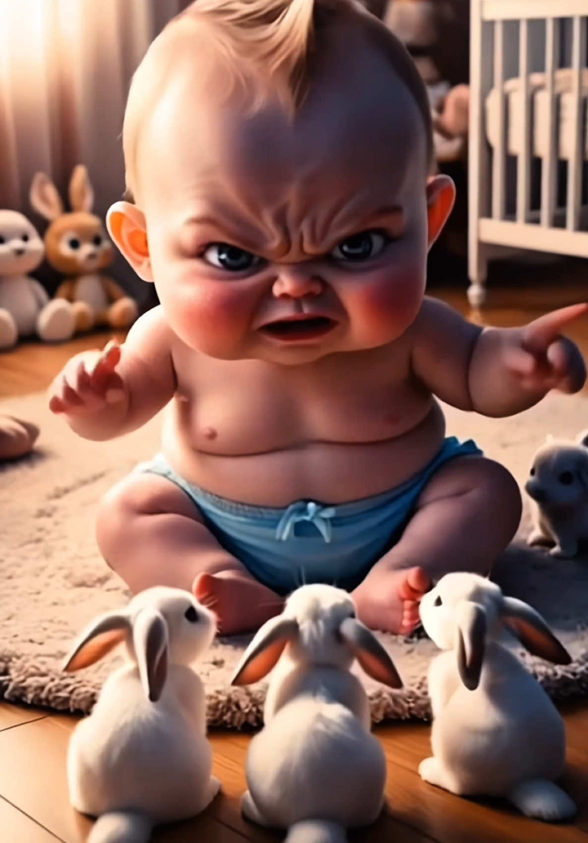 What Does this Baby Say, I don't understand  #baby #kidstiktok #babytiktok #ai #tiktokusa 