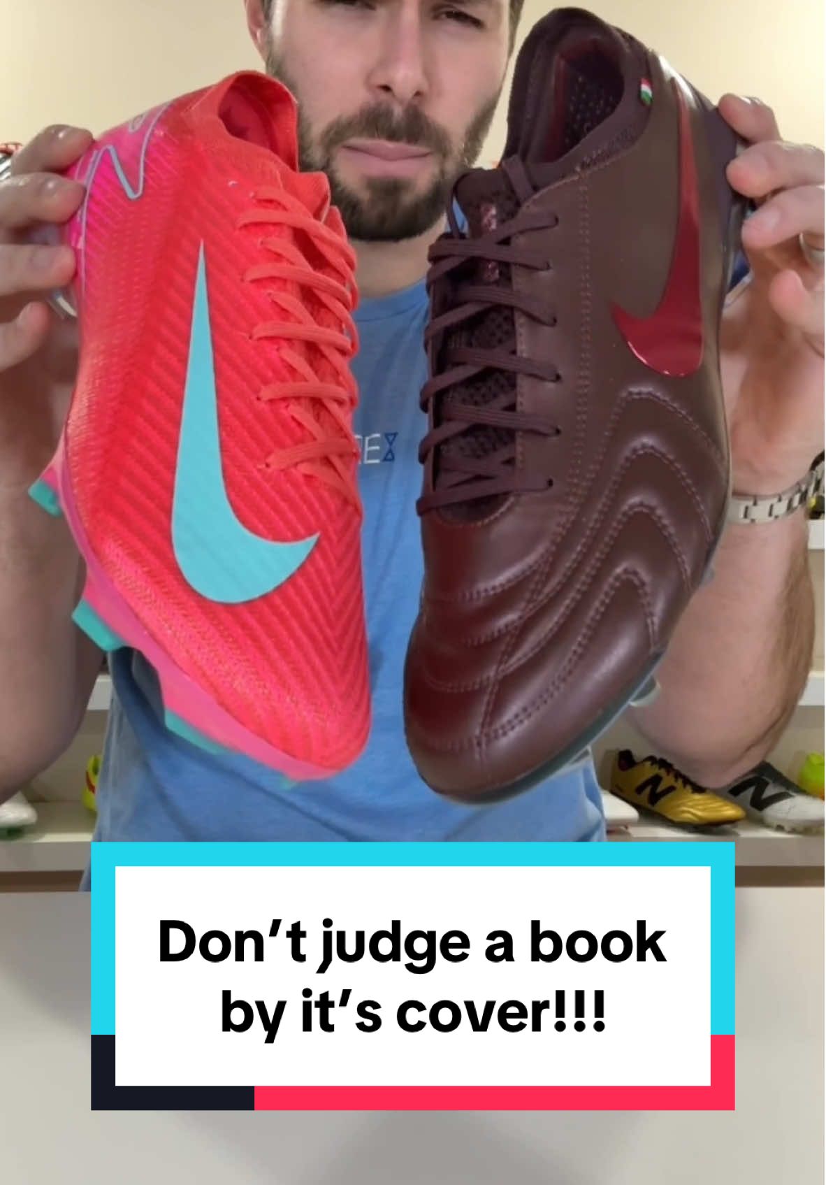 Everything you thought you knew is a lie! #footballtiktok #soccertiktok #nike #nikefootball #mercurial #vapor #superfly #tiempo #legend #football #footballboots #Soccer #soccercleats #sr4u 