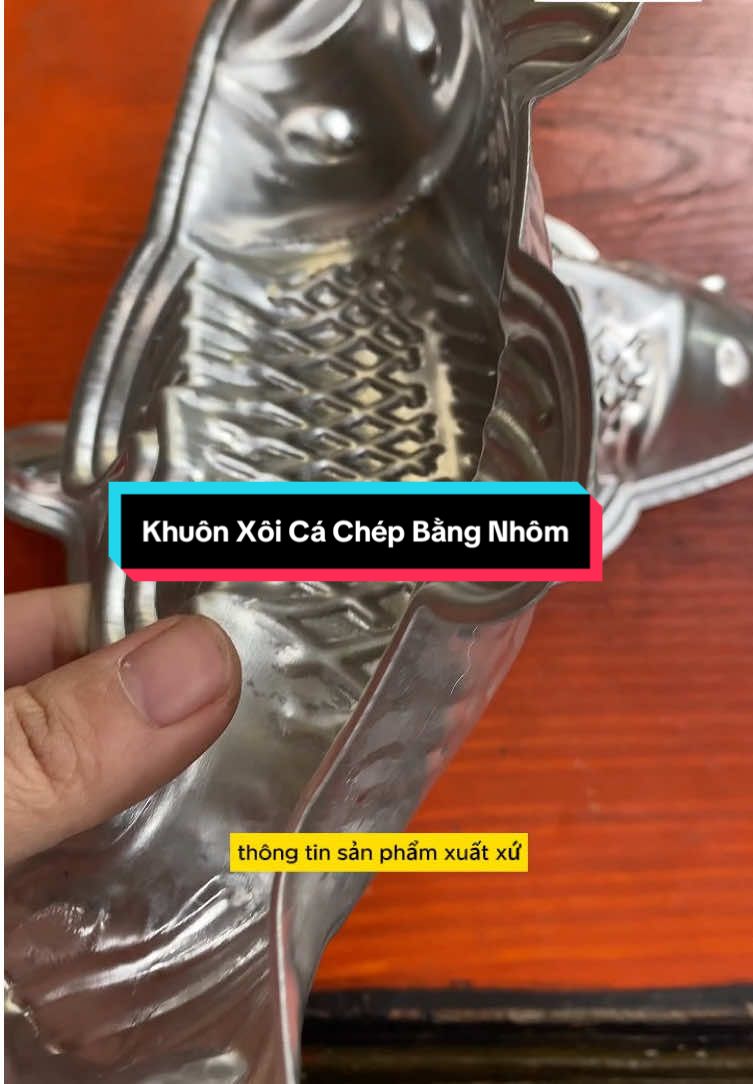 Khuôn Xôi Cá Chép Bằng Nhôm, Ép Cơm Đa Năng Bền Đẹp, Tiện Lợi#CapCut #dogiadung #giadungtienich #giadung #xuhuong #khuon #khuonxoi #khuoncachep #khuonnhom 