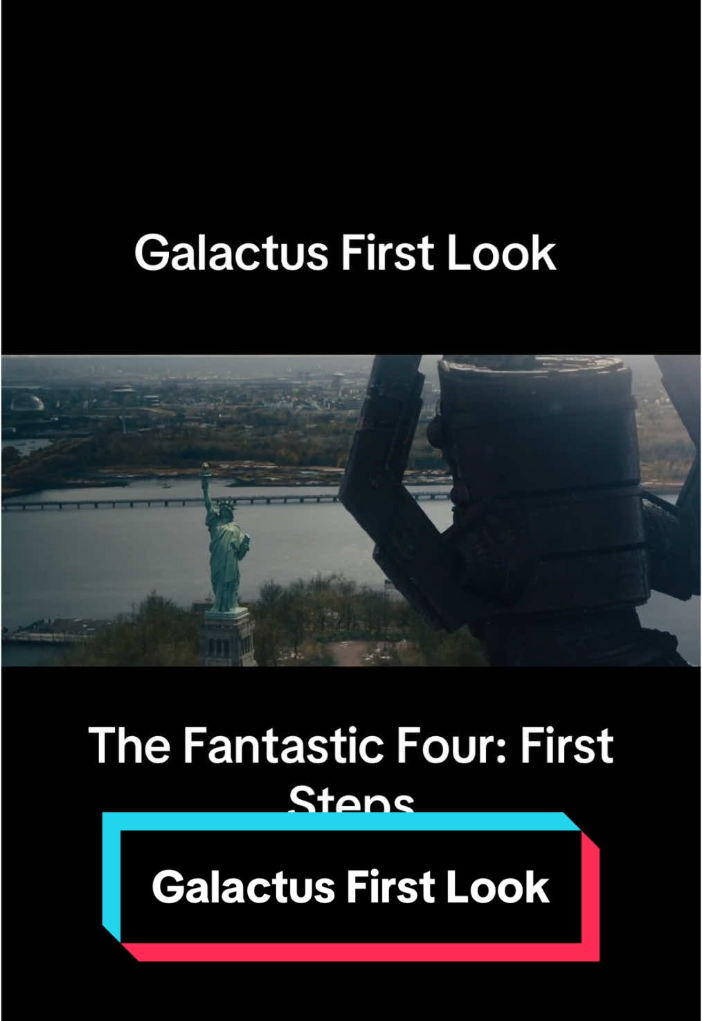 That… is one big bad guy. Get your first look at #Galactus in #TheFantasticFour First Steps. In Theaters July 25. #fantasticfour #movietok #firstlook #marvel #marveltok 