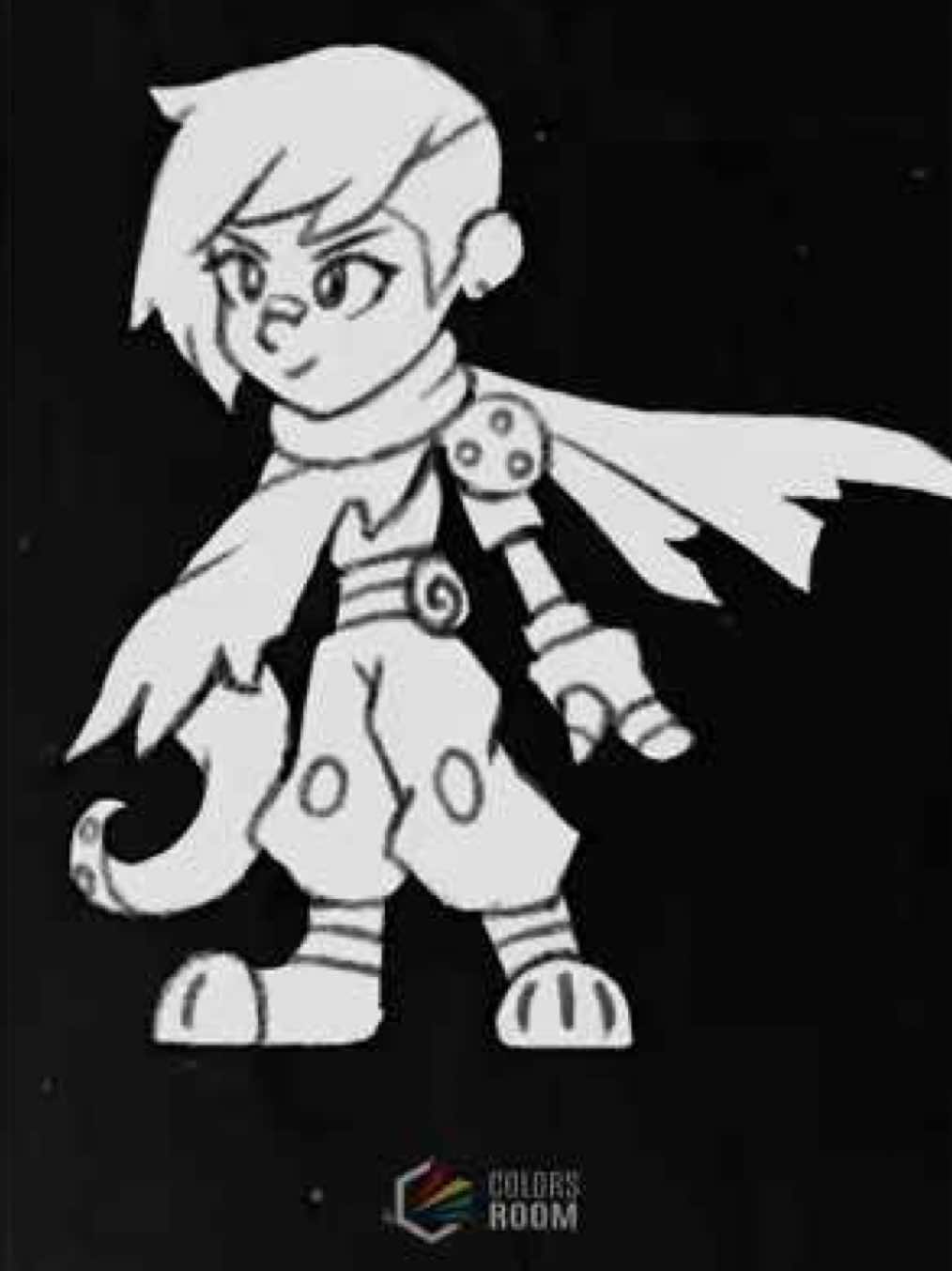 👧🏻🐙 Elara, Granddaughter of the Guardian She is a young woman who has undergone mutations due to exposure to the surface... 🌍😨  #EchoesOfNight #gamedev #indiedev #timelapseart #timelapsevideo #conceptartbook #indiegames 