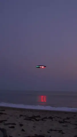 UAP filmed off LA coast right after plane crash #uap #ufo #foryoupage #fyp #foryou #tiktok #la 