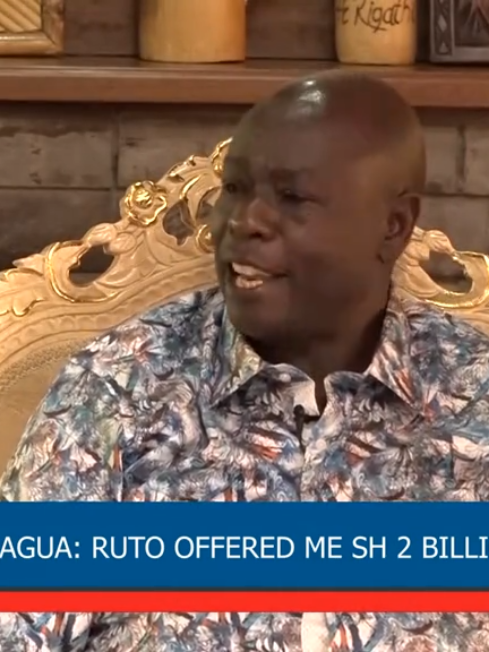 President Ruto offered me 2 billion shillings to resign, former deputy president Rigathi Gachagua now claims.  Gachagua spoke on Tuesday morning during a joint media interview with vernacular stations broadcasting in the Luhya language. #gachagua #mulembenation #ruto #deputypresident #mountkenya