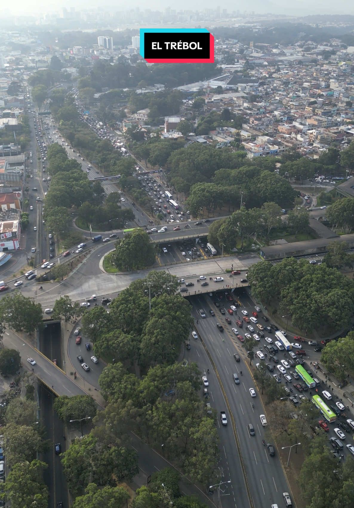 El trébol, ciudad de Guatemala, martes 4 de febrero 2025, 7:07 am #guatemala🇬🇹 #guatemalacity #amanecer #fyp #traficogt #gt #paratiiiiiiiiiiiiiiiiiiiiiiiiiiiiiii 