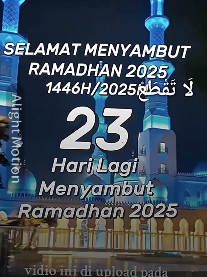 sebentar lagi kok #hitungmundurramadhan #puasaramadhan #ramadhan2025🕌☪️ 