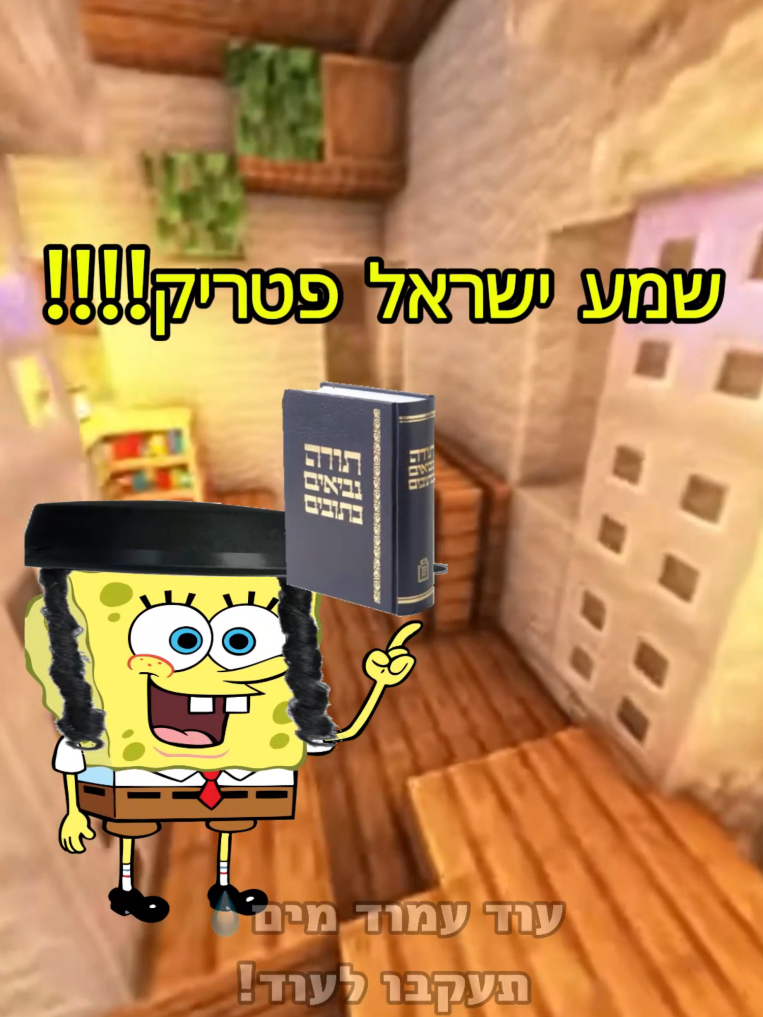 הרב בובספוג, יבנה #CapCut #foryou #foryoupage #odamodmaim #real