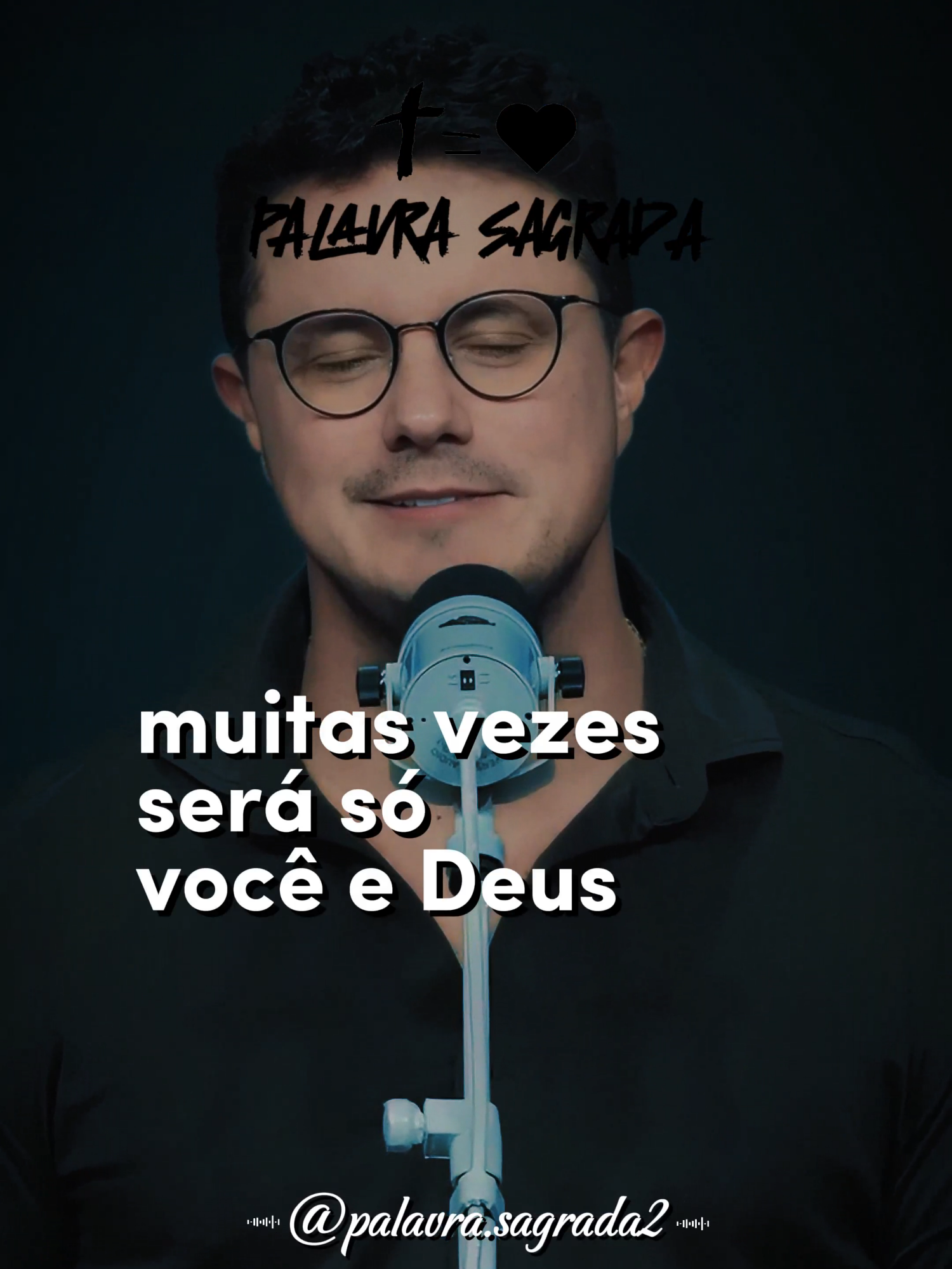 Muitas vezes será só você e Deus... 💭✝️ - #deiveleonardo #mensagemdodia #reflexão