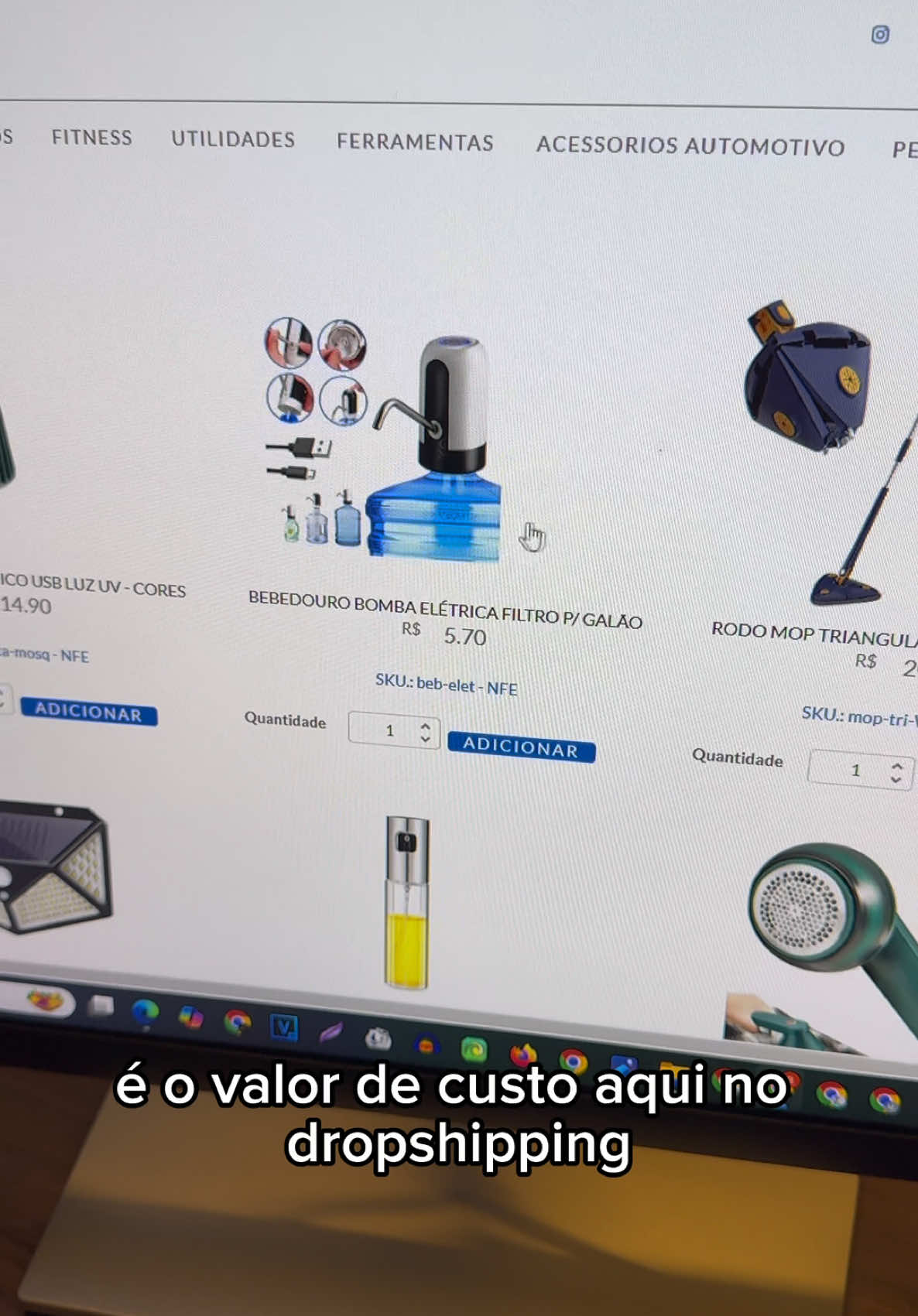 Preço de custo de um de nossos produtos que os alunos vendem bem todos os dias sem precisar fazer estoque ! . #dropshipping #dropnacional #mercadolivre #shopee #vendasemestoque #amazon #ecommerceverso #qtfa #brunomacielecom #rendaextraemcasa #rendaextraonline #trabalheemcasa #trabalheemcasapelainternet