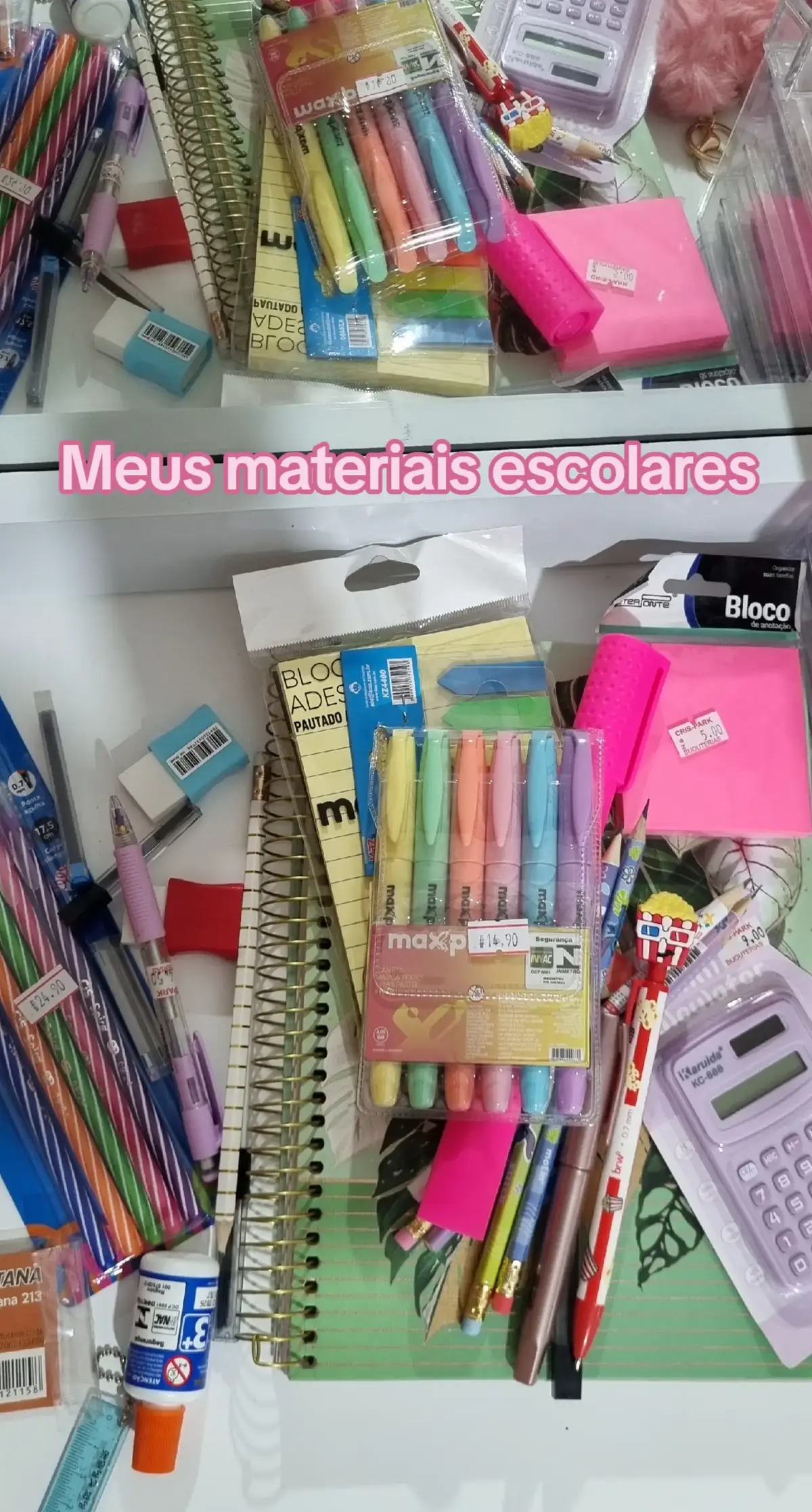 A mochila não chegou ainda  #materialescolar #materialescolar2025 