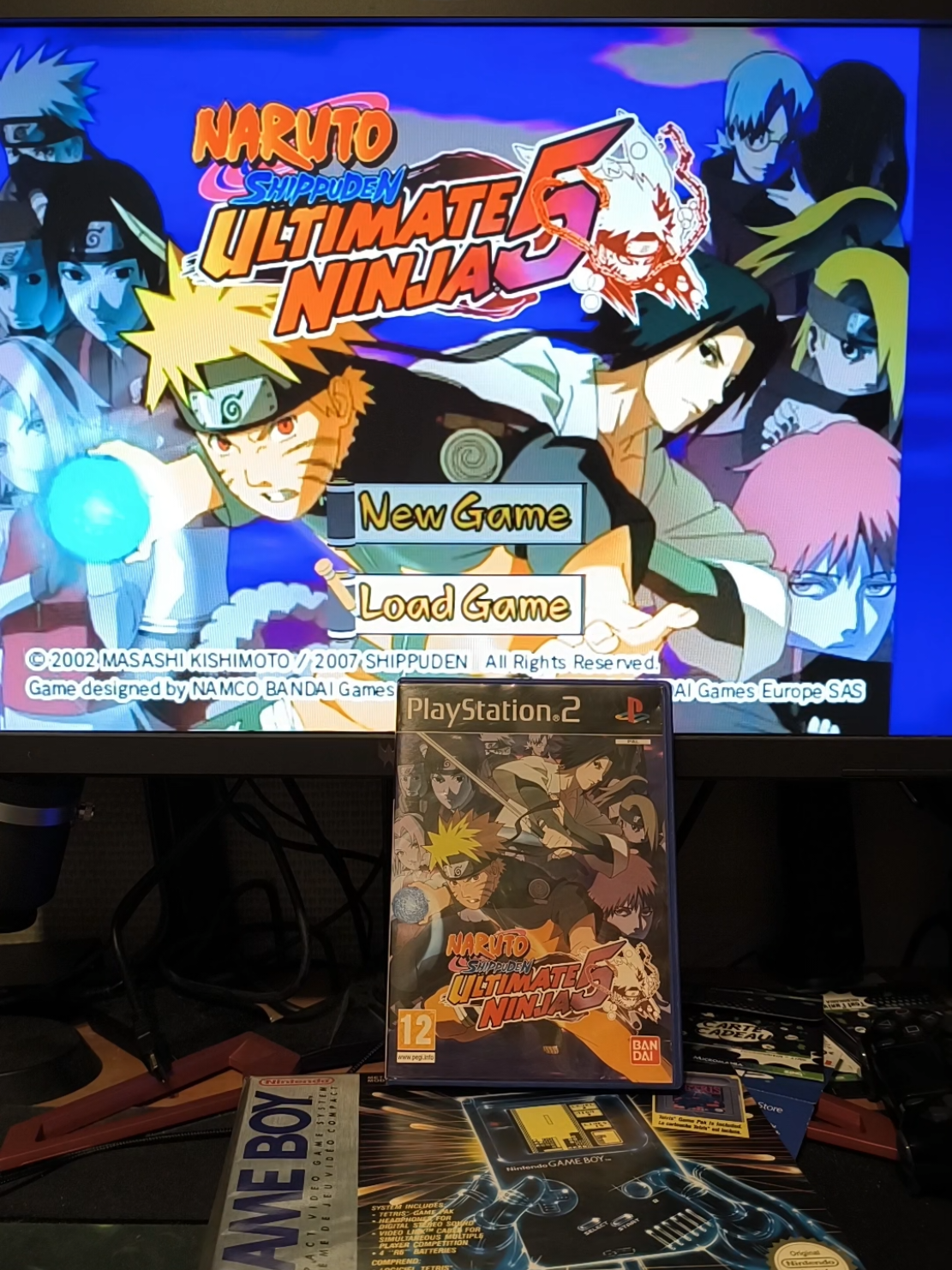 Naruto Shippuden ultimate Ninja 5 #narutoshippuden #asmr #retro #jeuxvideo #nostalgie #ps2 #narutouzumaki 