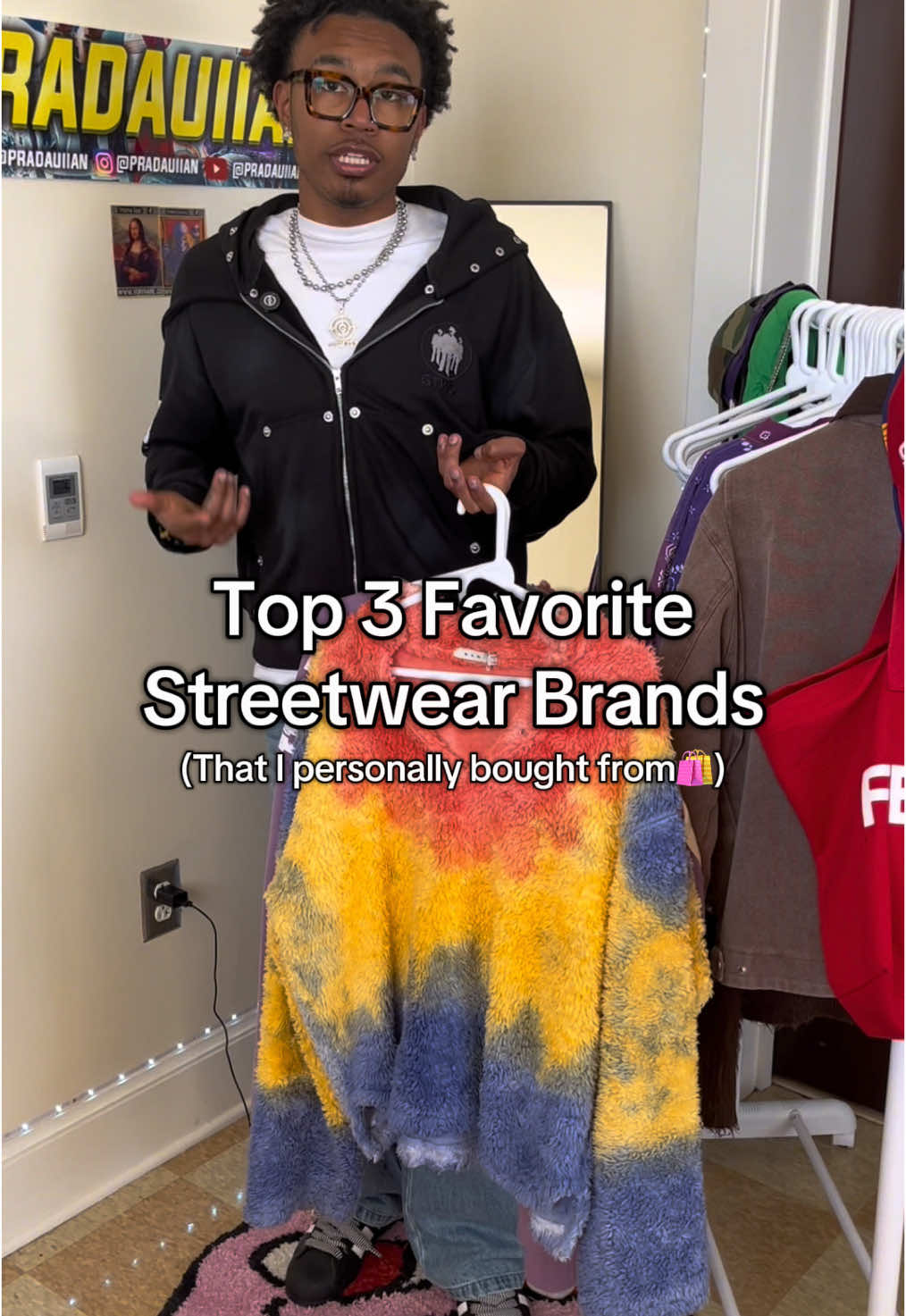 My Top 3 Favorite Streetwear Brands🤞🏾 IG: @pradauiian #fypviral #streetwearbrand #streetwearfashion #fyp #clothingbrand #fashiontiktok #streetfashionstyle 