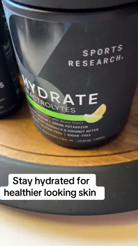Hydration is important for the body’s skin #hydration #stayhydrated #hydrate #hydrateskin @Sports Research 