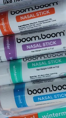 #personalcare #boomboomnasalsticks #respirarmejor 