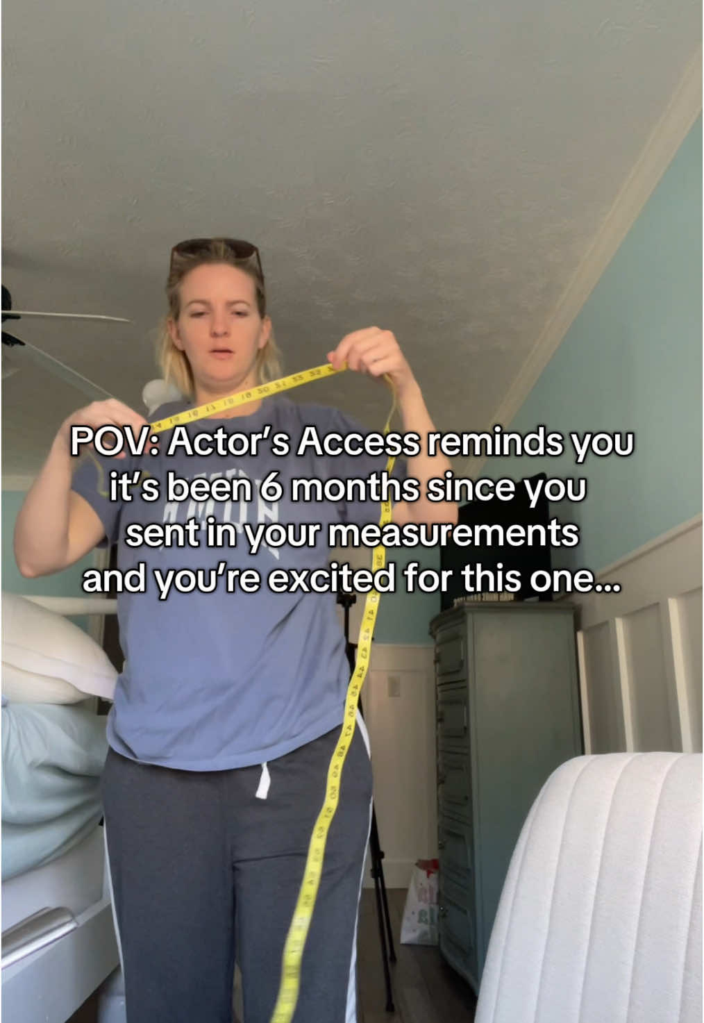 Yes, Casting, I will happily tell you how much I’ve slimmed down! HERE’S MY SIZE CARD.