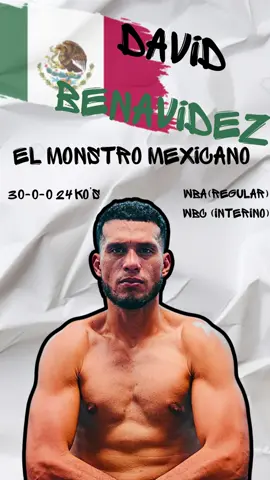 David Benavidez consolidou seu legado no boxe ao derrotar David Morrell por decisão unânime em um combate eletrizante no card principal da noite de sábado, dia 02 fevereiro, na T-Mobile Arena, em Las Vegas. Com essa vitória, Benavidez não apenas manteve seu título interino dos meio-pesados do WBC, mas também conquistou o cinturão 'regular' dos meio-pesados da WBA, anteriormente pertencente a Morrell.  A luta reforça a posição de Benavidez como um dos principais nomes da categoria, enquanto Artur Beterbiev permanece como o campeão indiscutível dos meio-pesados, mantendo o cenário da divisão mais emocionante do que nunca. O confronto entre Benavidez e Morrell foi um verdadeiro espetáculo de técnica, força e determinação. A vitória de Benavidez sobre Morrell não só solidificou sua posição como um dos principais lutadores da categoria dos meio pesados, mas também abriu caminho para possíveis confrontos contra outros grandes nomes da divisão, incluindo o campeão indiscutível Artur Beterbiev, ou até mesmo contra Bivol. Enquanto isso, Morrell, apesar da derrota, mostrou que tem talento e potencial para continuar sendo uma força a ser reconhecida no cenário do boxe mundial. RECORDES Nome: David Benavidez Apelido: 