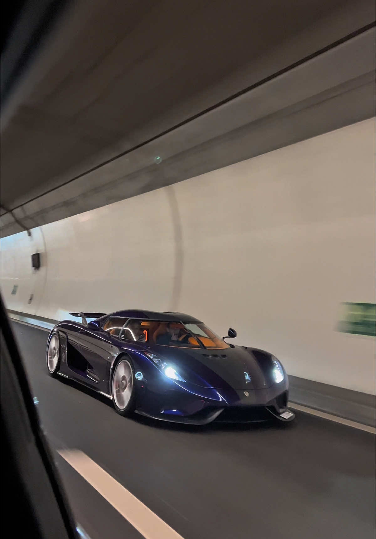 Koenigsegg Regera Loki running over a swiss highway | thanks for more than 1.2 million views on my latest video… @Koenigsegg  #koenigsegg#regera#loki#rollingshoots#hypercar#switzerland#viral