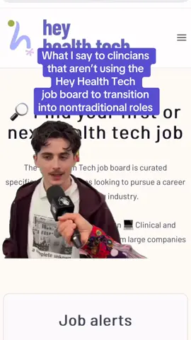 Like I guess that’s cool if you want to make it harder on yourself 😅 But if you want to find remote nonclinical and other nontraditional roles in health tech that I’ve hand picked for you, then head on over!