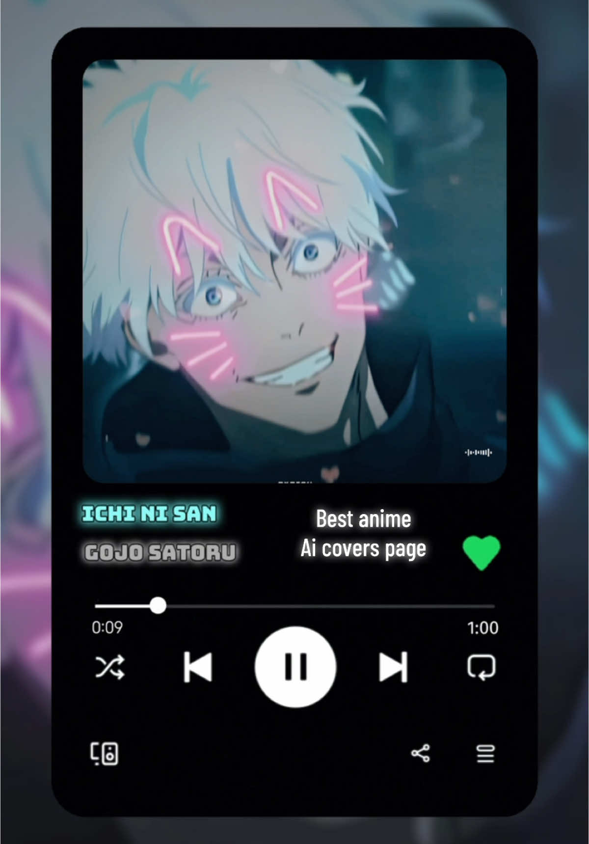 Gojo sings edit by @_okotcu  . . . . #gojo #gojousatoru #gojoedit #jjk #jjkedit #jujustukaisen #jujutsukaisenedit #animefyp #fyp 