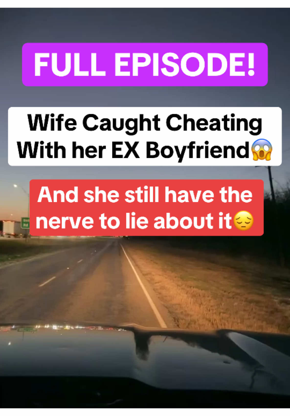 Wife Caught Cheating With her EX Boyfriend 😱 And she still have the nerve to lie about it 😔 #prankstarvibes #joyindustry #secondateupdate #awkwardtuesdayphonecall 