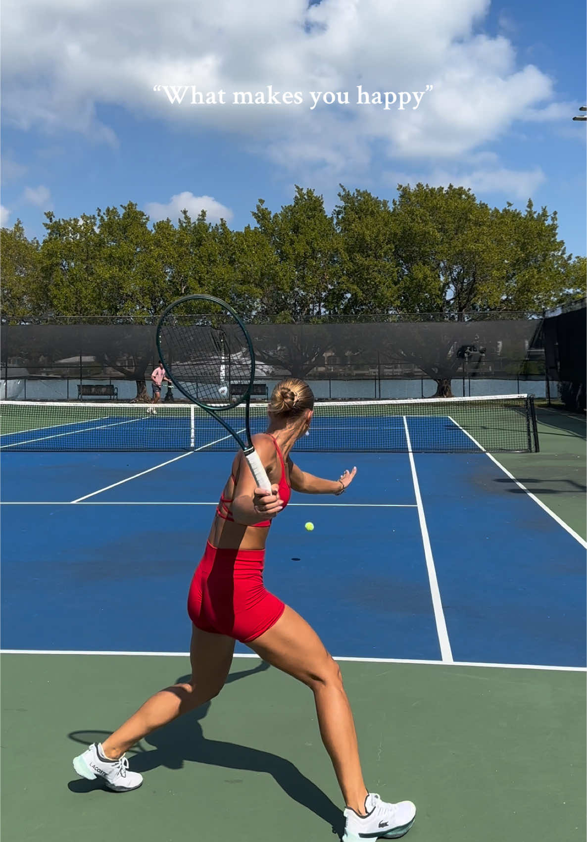 Playing tennis in Miami sun <—- Partying 👏💪 #fyp #tennis #athlete #miami #inspo #tennisplayer 