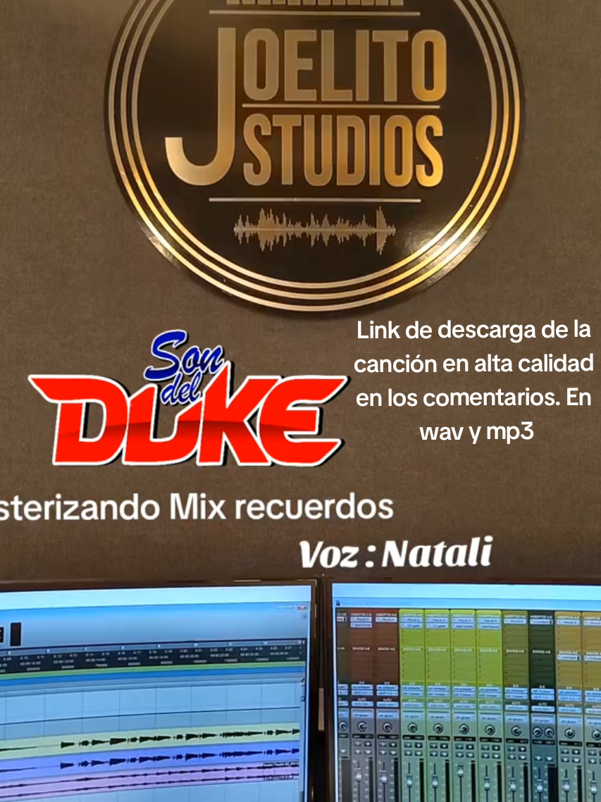 Masterizando Mix recuerdos - Son del Duke #sondelduke #joelitostudios 