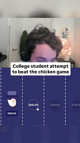 College student attempt to beat chicken game 😭 #kickstreaming #crossyroad 