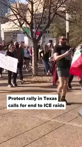 Crowds of people attended a protest rally in Dallas Sunday organized by the nonprofit Next Generation Action Network. For the second straight week, the group held a protest against the recent surge in ICE raids targeting immigrants in North Texas and around the US. Dallas police told The Associated Press that approximately 1,600 people gathered for rallies on Sunday. Marchers carried Mexican and American flags and speakers expressed outrage about the rhetoric from Trump and his administration's moves to increase deportations. Signs held by the protesters included one that read “Immigrants Make America Great.” 🎥 KDFW Fox 4 | AP #texas #tx #texasnews #dallas 