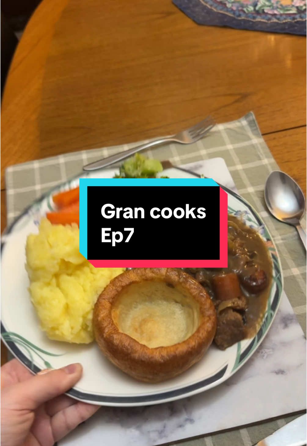 What my 93 year old gran made for my dinner tonight 