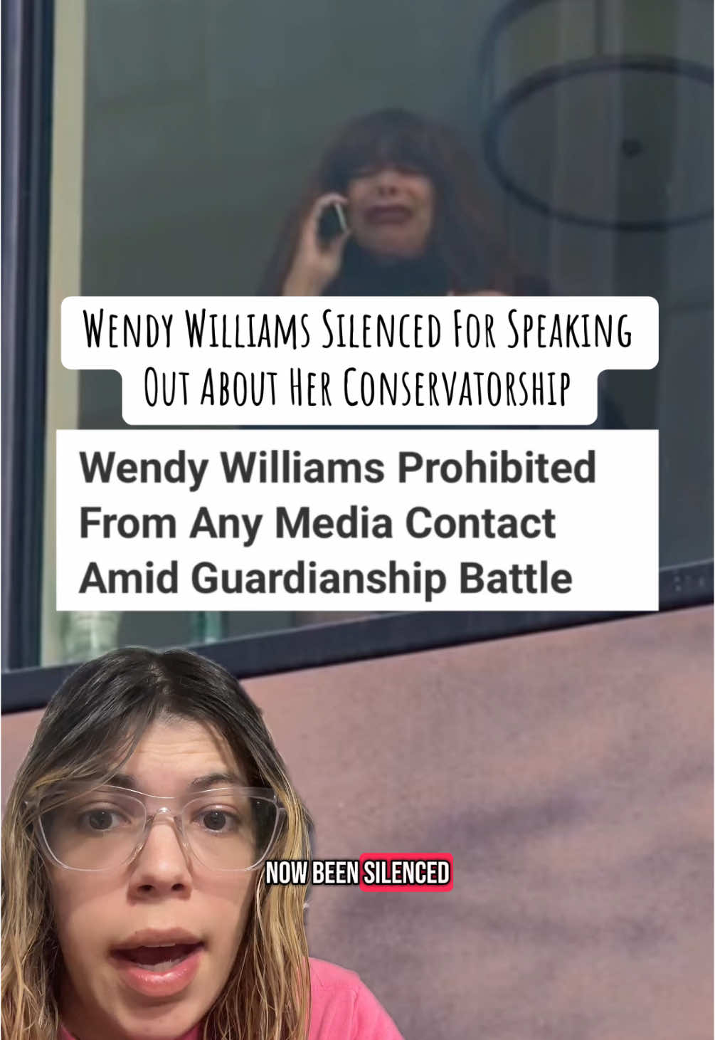 #greenscreen Wendy Williams silenced for speaking about her conservatorship  #fyp #wendy #wendywilliams 