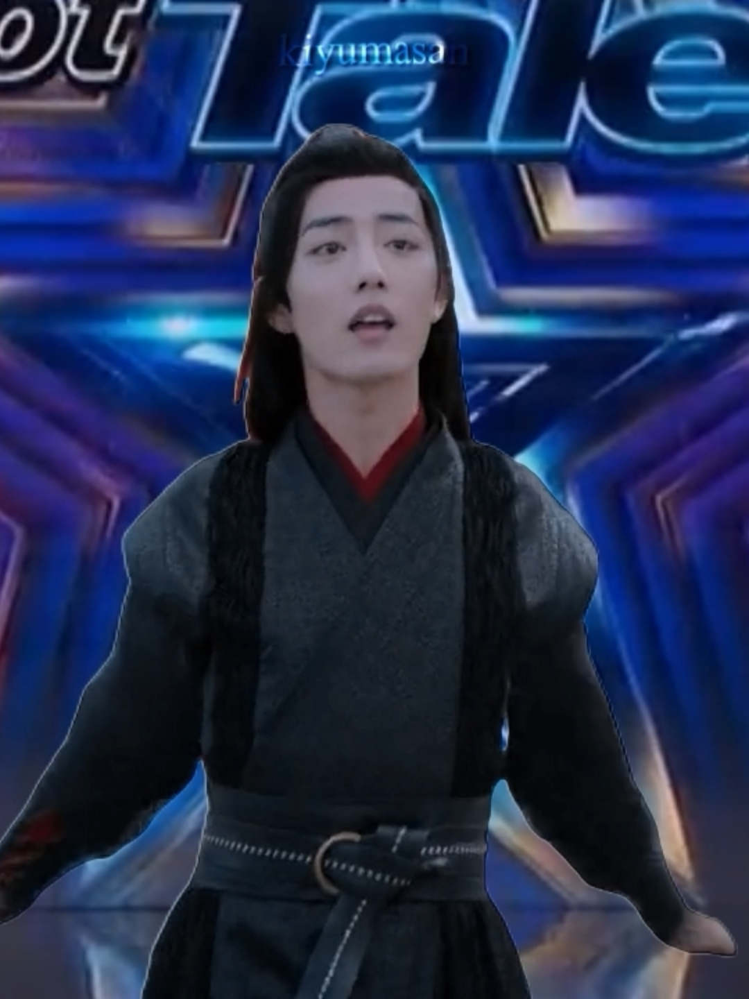 look who took part in america's got talent... #theuntamed #weiwuxian #theuntamed陈情令 #lanzhan #modaozushi #mdzs #wangxian #weiying #lanwangji蓝忘机 #xiaozhan #xiaozhan肖战 #wangyibo #americagottalent #weiyinggottalent