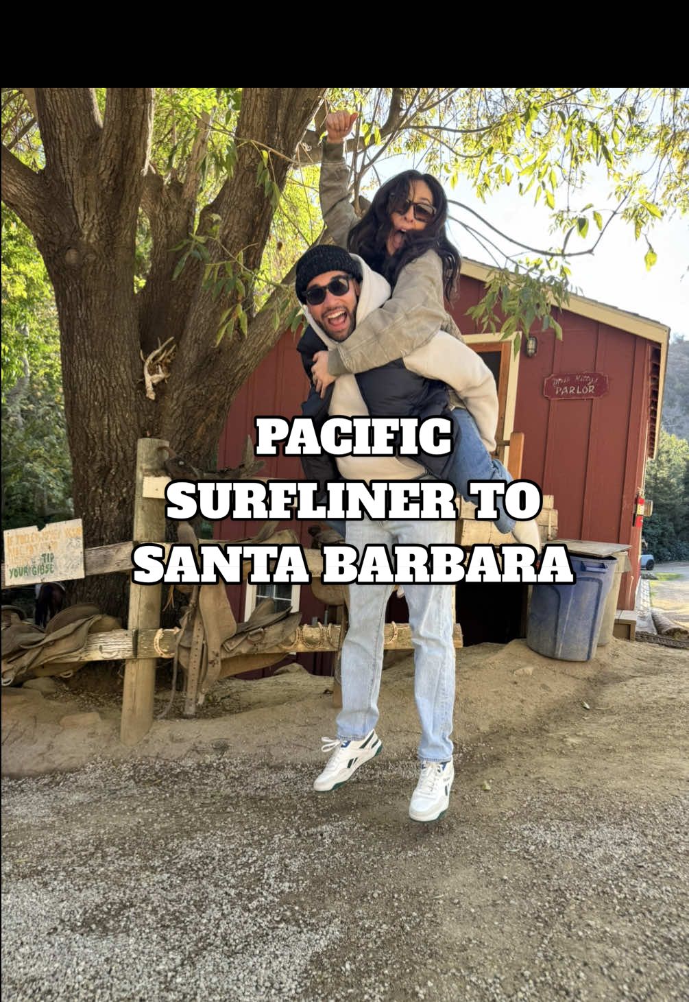 Pacific surf liner to Santa Barbara, an absolute must #santabarbara #weekendtrip #horsebackriding #traveltips  