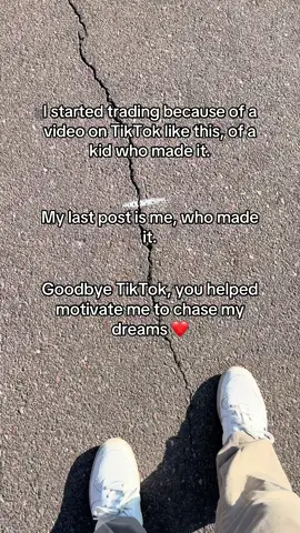 Go out there and chase it. I promise it’s possible #ict 