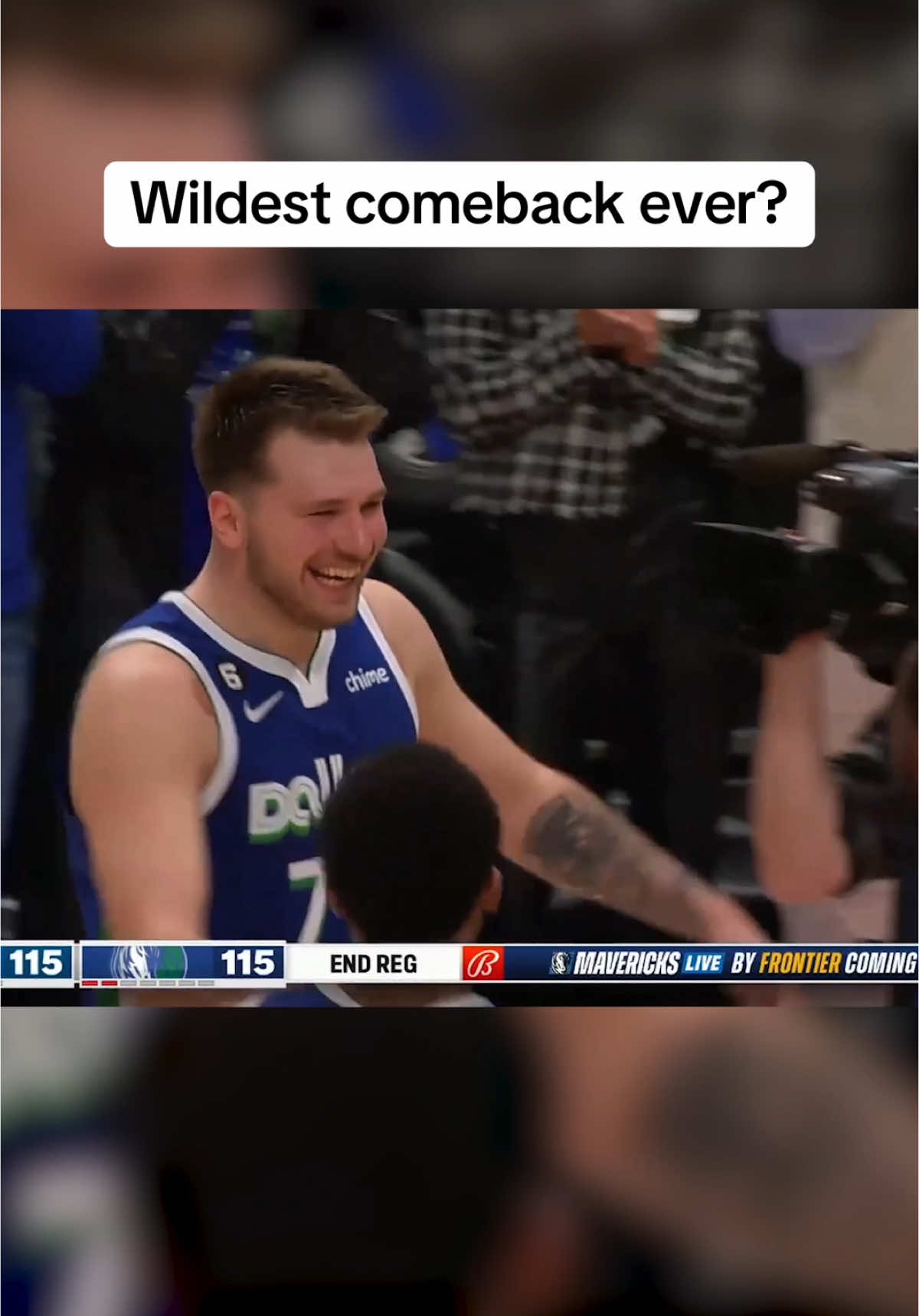 This will always be one of the greatest miracle comebacks 😱 #basketball #hoops #dallas #NBA 