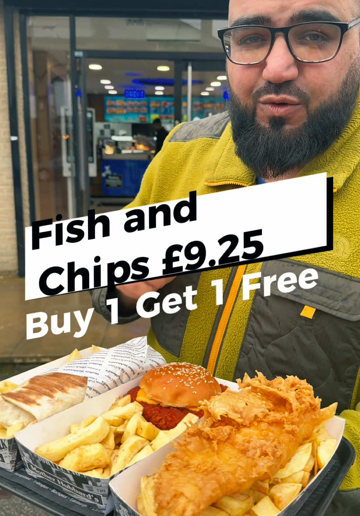 BUY 1 GET 1 FREE - THROUGHOUT ALL OF FEBRUARY -  Offer is only available in the below stores  📍 Mother Hubbards, Leeds Road, Bradford. 📍 Mother Hubbards, Legrams Lane, Bradford  #bogoff #motherhubbards #fisheries #chips #chippy #fishandchips #buyonegetonefree #offer #fyp #trending #givingback #february 