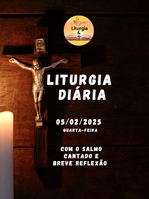 05/02/2025 - Liturgia Diária – Santa Águeda, Virgem e Mártir Quarta-feira da 4ª Semana do Tempo Comum – Ano C Liturgia da Palavra com o salmo cantado e breve reflexão. Leituras: Hb 12,4-7.11-15 Sl 102(103),1-2.13-14.17-18a (R. cf. 17) Mc 6,1-6 Melodia do Salmo adaptada de: https://youtu.be/a4hEJ55oTfI (cifras neste link) Narração: Leonice Passarella dos Reis Instagram: @liturgiaemais @liturgiaemais  #Liturgia #fé #IgrejaCatólica #oração #liturgiaemais #liturgia #liturgiadapalavra #liturgiadiaria #liturgiadiariadehoje #reflexao #biblia #liturgiacompleta #liturgiadiariacompleta #santaágueda