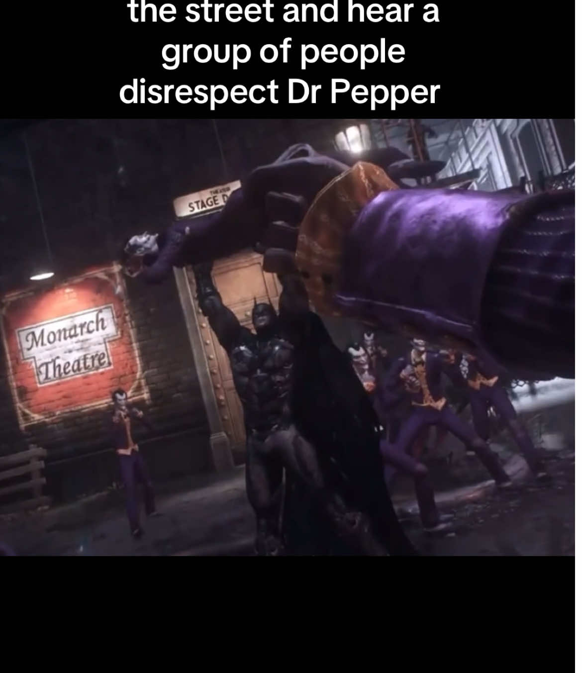 Arkham Knight got the best combat in any game ever #batmanarkhamknight #gip #pov #lebron #goonicide #batman #relatable #bro #drpepper 