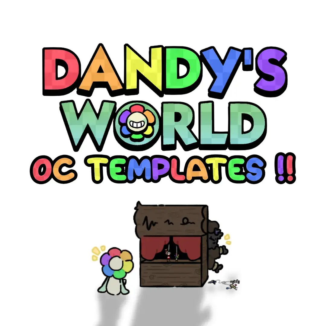 Hope this helps!! 🥳 || #dandy #dandysworld #template #templates #fyp #fy #oc #main #astro #vee #shelly #sprout #cosmo #pebble #glisten #goob #art 