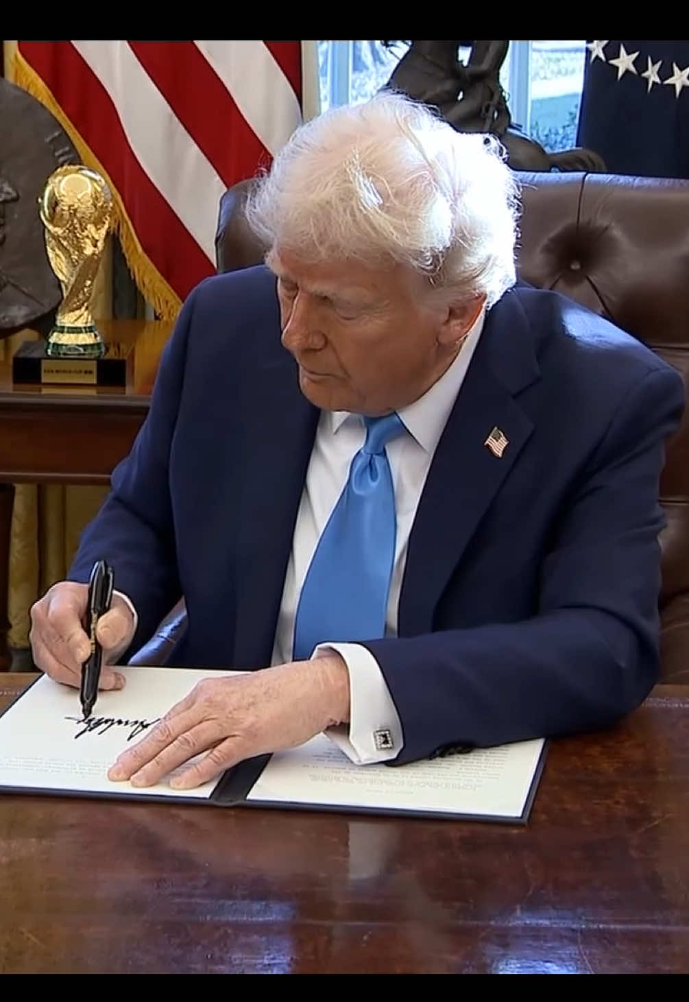 President Trump signed an executive order Tuesday to withdraw the U.S. from the United Nations Human Rights Council and continue a halt in funding for the Palestinian relief agency UNRWA.   “I’ve always felt that the U.N. has tremendous potential. It’s not living up to that potential right now. It really isn’t. Hasn’t for a long time,” he said. “They’ve got to get their act together.”   The U.S. has long accused the council of bias against Israel and of providing cover to governments committing human rights abuses.   The U.S. participated in the council during the Obama and Biden administrations but not under the Bush or Trump administrations.   The move came just before a White House visit from Israeli Prime Minister Benjamin Netanyahu, who has long been critical of UNRWA, accusing it of anti-Israel bias and its staff of being “involved in terrorist activities” against his country.   The U.S. was UNRWA’s largest donor, providing hundreds of millions of dollars a year before President Biden paused funding in January 2024 after Israel accused some UNRWA staff of taking part in the Oct. 7, 2023, attack that triggered the war in Gaza. #trump #un #unitednations #unhrc #unrwa #cspan 